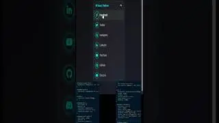 Animated Dropdown Menu Using HTML, CSS & JavaScript
