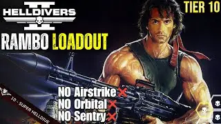 Helldivers 2: FIRST BLOOD! | Rambo Build