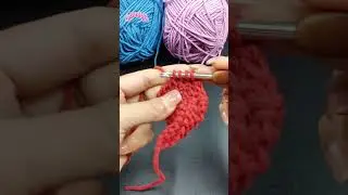 Kroşe İpu&ccedil;ları.223 #tric&ocirc; #crochet #쉽게만들기 #tutorial