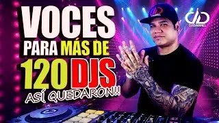 VOCES PERSONALIZADAS PARA DJS 2025 🔥 VOCES PARA 120 DJS 💥 ASÍ QUEDARON!!  🎧 @DjDarrelElapoderado ✔