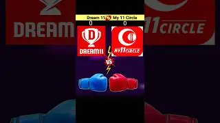 Dream 11 vs My 11 Circle #comparison #shorts @vishuhact2.0