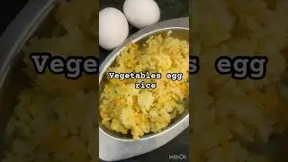Vegetables egg rice evening snacks recipes series 15 #love #arrahman #food #ariirham #reem