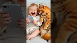 ai cartoon vedio #cat #monkey #animals #ai #cartoon #baby