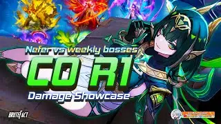 C0R1 Nefer VS ALL Weekly Bosses (NO FOOD) | NEFER EARLY ACCESS SHOWCASE | Genshin Impact