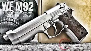 [TDAG] WE M92 Customized Marking & Wood Grip