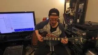 A Forest by The Cure gear test improv-playalong  not perfect