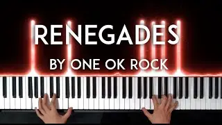 Renegades by ONE OK ROCK (Rurouni Kenshin / Samurai X) movie OST piano cover + sheet music
