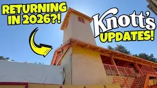 MonteZOOMa возвращается в 2026 году?! | Новости о строительстве парка Knott's Berry Farm 2025 и м...
