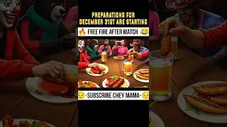 🔥😂 Free Fire After Match | December 31st Preparations Start! 🎉 #freefire #shortsfeed #rtgyt998