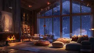 Soothing Fireplace Soundscape 🔥24 Hours of Crackling Fire and Burning Logs