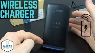 Seneo Fast Wireless Charger Review - QI Wireless Charging Stand - PA046