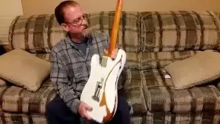 Custom Stratocaster Highly Flamed Maple w Rosewood Neck, '62 Klein Pickups, MJT Finish