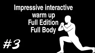 1-Minute immersive Interactive Warm-Up 🔥 3 Exercises to Wake Up Your Body