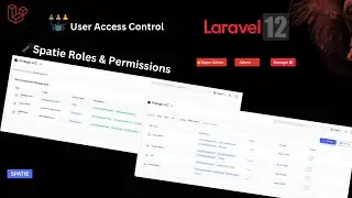 🚀 Laravel 12 Space: роли и разрешения | Демонстрация RBAC и системы множественного входа