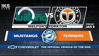 ОСНОВНЫЕ МОМЕНТЫ: Матч Melfort Mustangs против Yorkton Terriers, 9 января 2026 г.