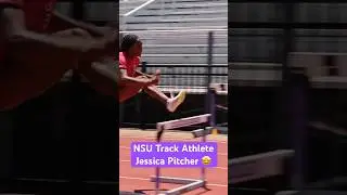 NSU Hurdler Jessica Pitcher #hurdlers #northwesternstate #college #trackandfield #ncaasports #ncaa