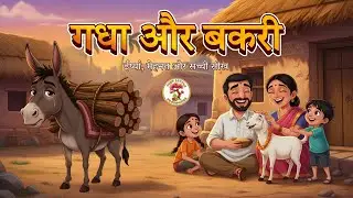 The Donkey and the Goat &ndash; A story of jealousy, hard work, and a true lesson! Moral Story for Kids...