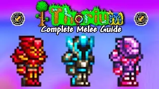 ПОЛНОЕ руководство по продвижению в ближнем бою с торием (Terraria 1.4)