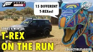 FH5 S6 Winter: T-Rex on the Run (Collectibles guide) - 15 different pinatas!