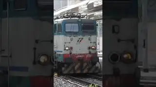 [Treni] E656.489 XMPR + Treno Intercity Notte Trenitalia in arrivo a Palermo Centrale