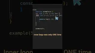 Nested Loop &ne; O(n&sup2;) 😱 | Biggest DSA Myth Explained | #shorts #coding #dsa