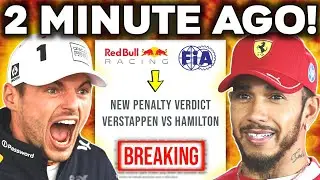 HUGE NEWS for Verstappen & Hamilton as FIA CONFIRMS Further Penalties & Changes&nbsp;Everything!