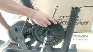 HARISON Exercise Bike How to replace the belt (HR-B7/HR-B8)