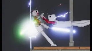 Humans Fight With Lightsabers In People Playground (40)
