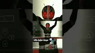 (Black Kamen Rider) Game- Kamen Rider Super Climax Heroes Psp