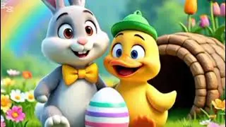 Roro And Dodo White Bunny And Yellow Ducky Found Dodo Egg | Roro And Dodo Cartoon 