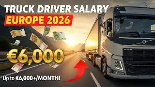 Truck Driver Salary Europe: Switzerland vs Germany vs Poland 2026