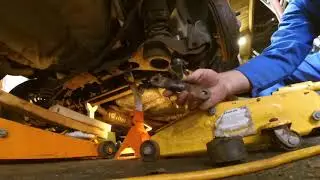 changing out a rear trailing arm busing in a 2002 Ford Focus wagon