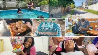 Una Semana Conmigo en Guanabo | Piscina, Panetela Casera ,Limpieza Facial y Más | @yusivlogscuba