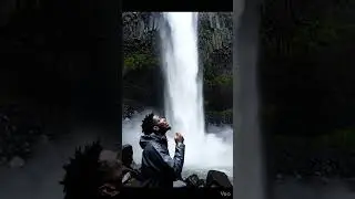 【ASMR】Massive Waterfall! (Wash Brain in 8 Sec) 【Sleep】【WhiteNoise】 #Shorts