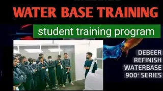 🚗🎨 Water Base Auto Paint Training | for Beginners #trainwithamith #automobile #carbody 