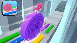Layers Roll - All Levels Gameplay (Levels 165-163) | Android & iOS