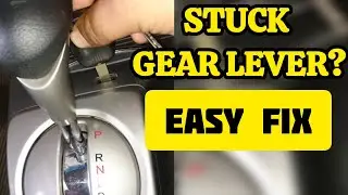 How to Fix a Stuck Gear Lever in a Honda The Secret Button to Unlock Your Honda's Stuck Gear Shifter