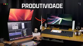 Ultrawide vs 2 monitores. Qual melhor op&ccedil;&atilde;o para trabalhar?