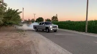 2004 GMC Sierra Burnout