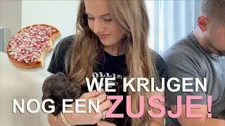 WE KRIJGEN EEN ZUSJE ERBIJ! - VLOG - A DAY IN MY LIFE