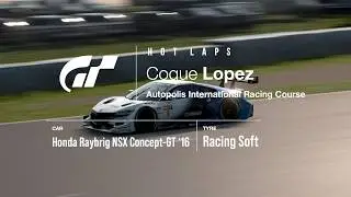 Autopolis Honda Raybrig NSX Concept-GT '16 - HOT LAP - S1R8