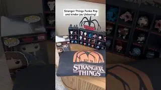 Stranger Things Funko Pop and kinder joy Unboxing! #strangerthings #funkopop