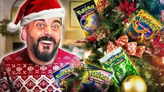 $500 Christmas Tree Full Of Pokemon Cards and I PULLED IT!