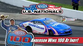 Greg Anderson Wins The US Nationals - Win 100! NHRA Pro Stock Racing 2022