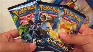 Pokemon Evolution Packs Opening! Triple Blisters Battle!