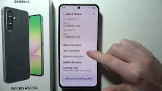 SAMSUNG Galaxy A56 5G: How to Find EID Number