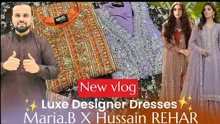 Ideal Boutique Presents: Maria B X Hussain Rehar Designer Collection | Wedding & Party Wear Dresses 