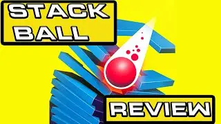 STACK BALL - BLAST THROUGH PLATFORMS | REVIEW / GAMEPLAY | - FREE ANDROID GAME 🤑 |