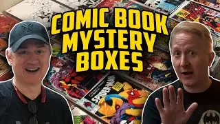Assembling the Mystery Mail Call with my Dad at MillGeekComics // VLOG