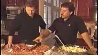 Bobby Flay in Taylor Texas with Tim Mikeska